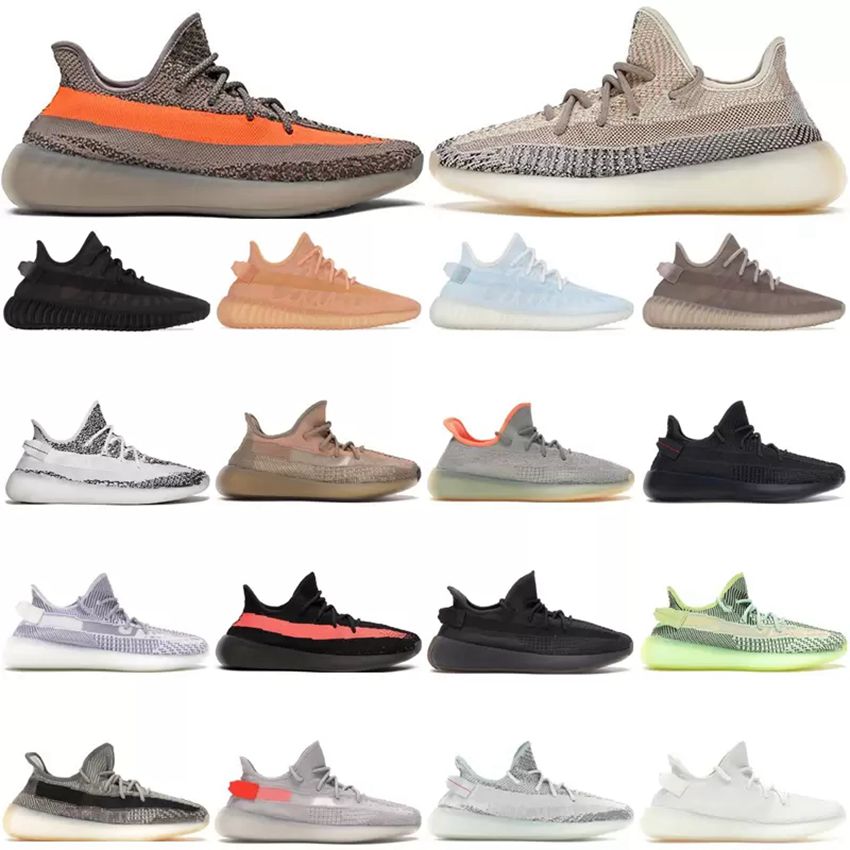 

Kanye West Casual Shoes Yezzys 350 yeezys v2 Mens Womens Running Sports Sneakers Mx Oat Black Static Zebra Boosts Trainers With Box Stockx EUR 36-48, 37