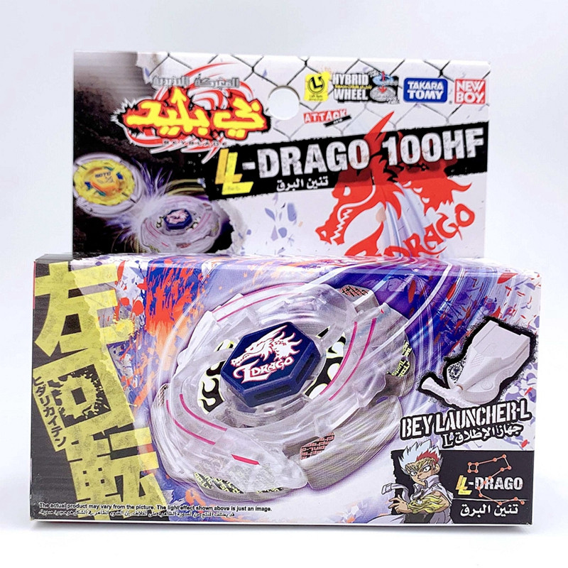 

TAKARA TOMY Metal Fusion Beyblade BB-43 LIGHTNING L DRAGO 100HF String launcher