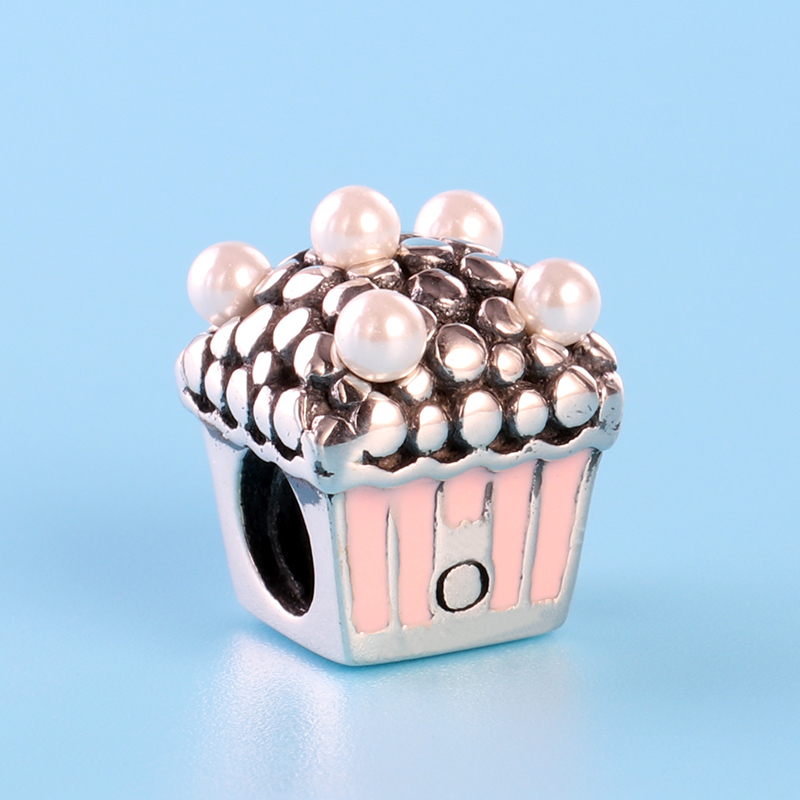 

Classical design 925 Sterling Silver Small house Charms Original box for Pandora Bead Charms for jewelry making accessories, Bronze;silver