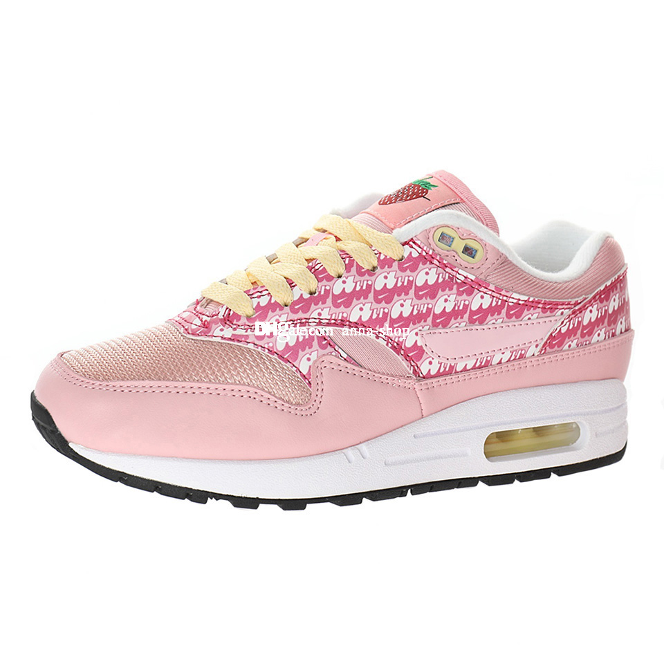 

Lemonade Premium Trawberry Sports Shoe for Men Running Shoes Mens Sneakers Women Sneaker Womens Trainers Athletic Chaussures Girl Sport Jogg, White;red