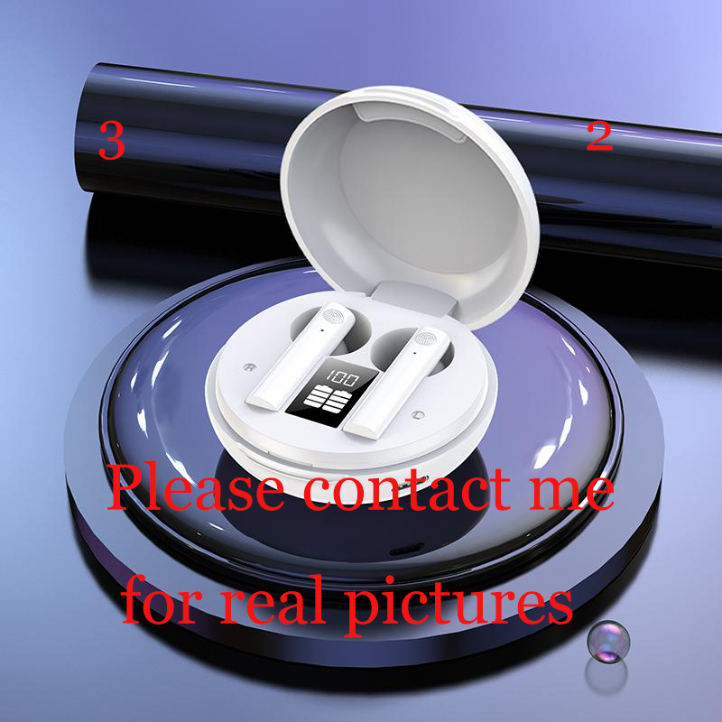 

Wireless Earphone Bluetooth two Generation Three Generation TWS Headphone LED Display With 2000mAh Power Bank Headset With Microphon, Valid serial number