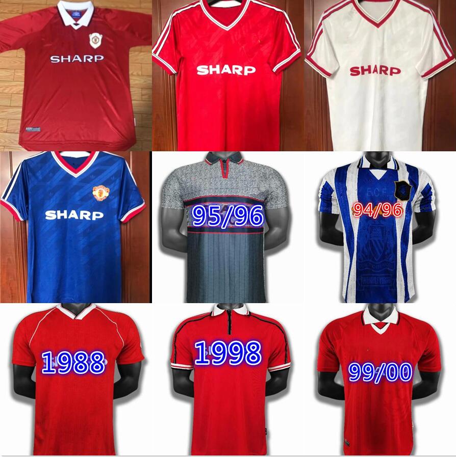 

Manchester 1994 1995 1996 soccer jersey retro home and away 83 92 96 88 85 91 93 84 man BUTT GIGGS utd RONALDO #24 BECKHAM KANCHELSKIS CANTONA football shirt, 1984 home