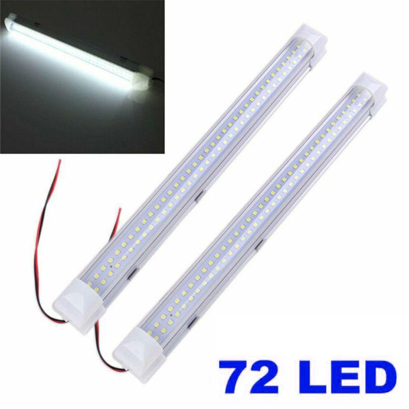 

Car Headlights Top Ceiling Dome Light 72 Led Bulbs Lighting Decoration Urgent Truck