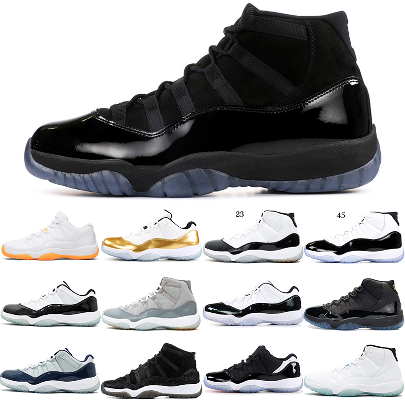 

25TH ANNIVERSARY 11s men basketball shoes Bred Citrus Georgetown Space Jam 23 Concord 45 women mens trainers sports sneakers, # 1