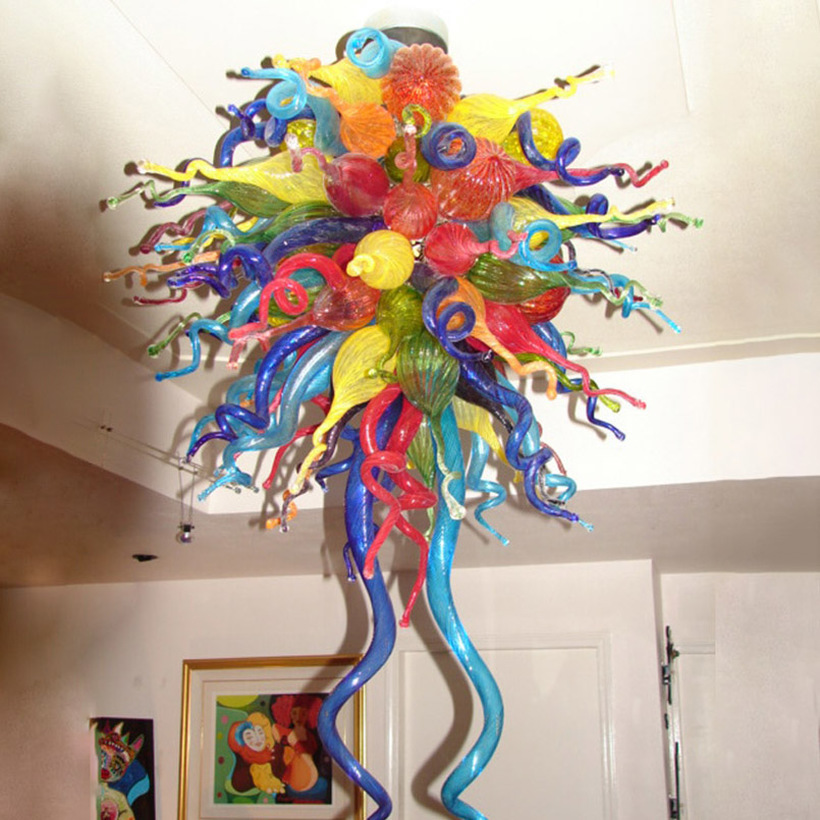 

Chandeliers Ceiling Modern LED Stained Lamps Pendant Lights Fixtures Hanging Lamp Industrial Lighting for Kitchen Dining Room Loft Decor - L