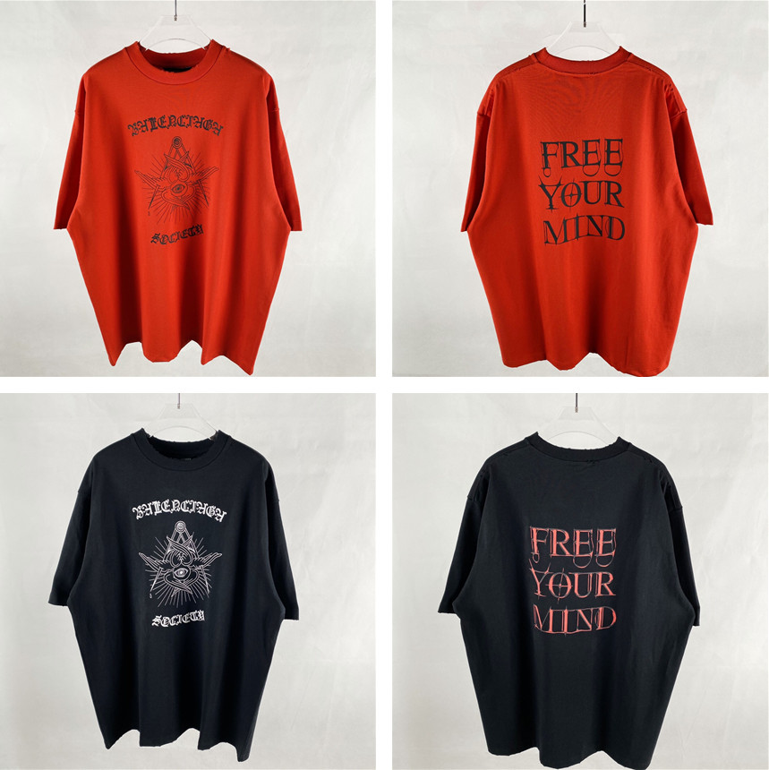 2020ss spring and summer new high grade cotton printing short sleeve round neck panel T-Shirt Size: m-l-xl-xxl-xxxl Color: black white a167