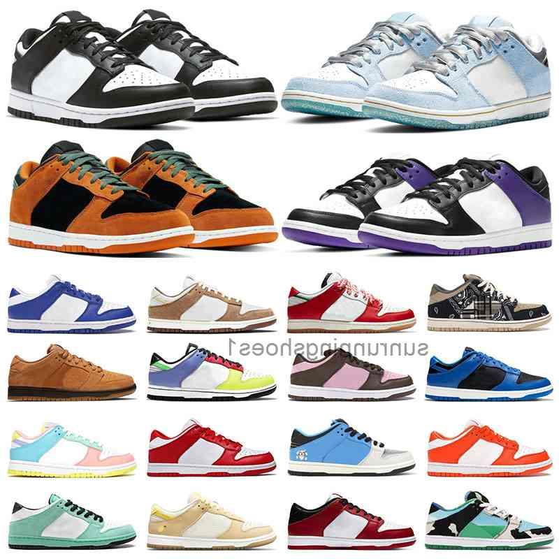 

With Box SB Shoes Mens Black Yellow White Bears Blue Opti Wheat Mocha Womens Orange Sneakers Psychic Court Purple Sports Ceramic Plum Eenjj