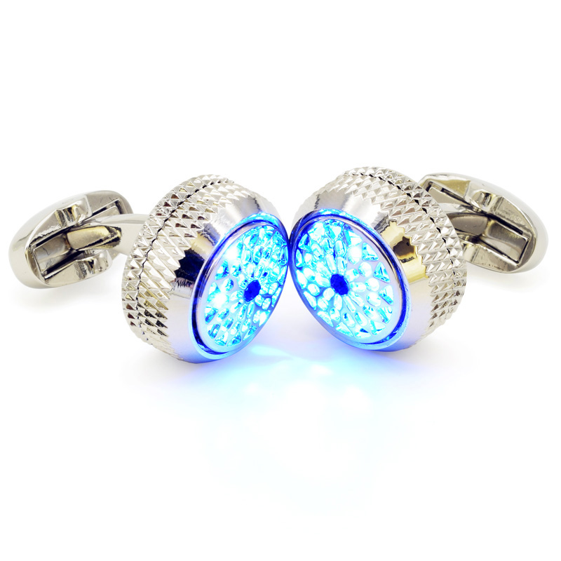 

LED Cufflinks Men style souvenir Cufflink Festive & Party Supplies A Tuxedo Suit Business Birthday Anniversary Graduation for Gift Package