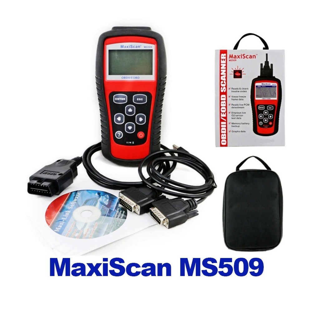 

Car Code Reader Tester Scanner Autel Maxiscan MS509 Automotive Diagnostic Scanner