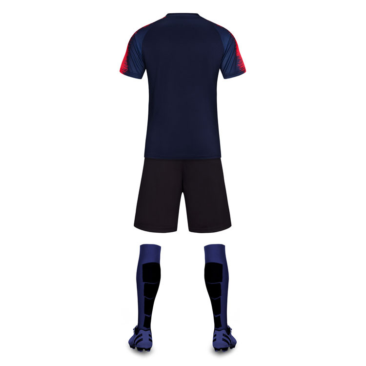 

Soccer Jersey Football Kits Color Yellow Green Pink Grey Beige 243, Black;red