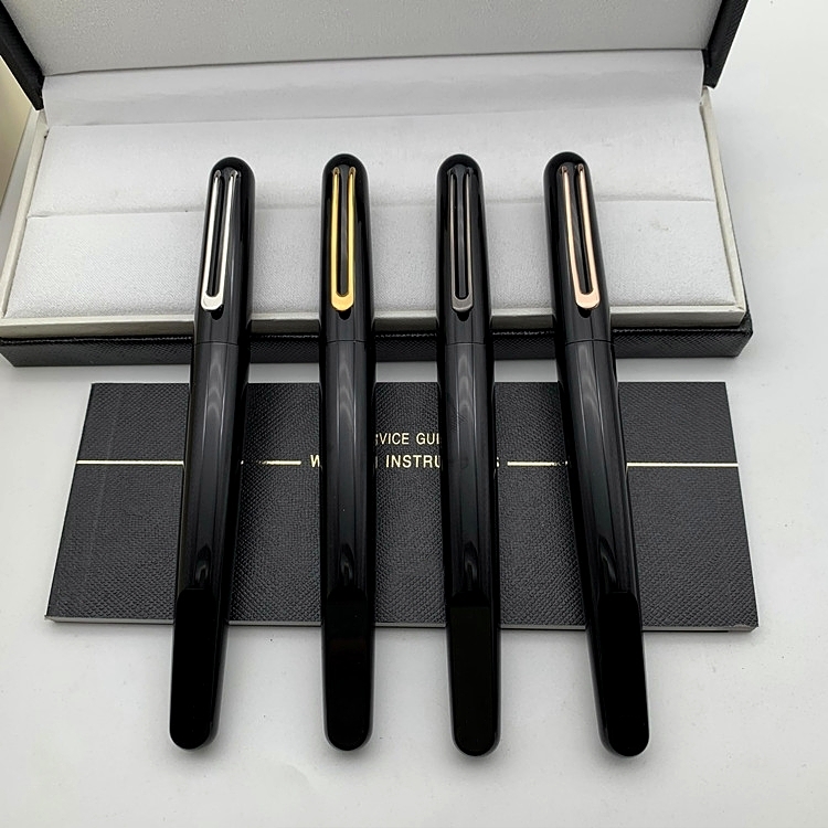 

16 option - Luxury M series Magnetic Shut cap Classic Fountain pen with 4810 Plating carving Nib Writing office school supplies ink pens, As picture shows