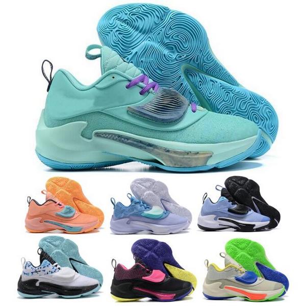 

Men Basketball Shoes Zoom Freak 3 Crimson Bliss Dutch Blue Vibrant Aqua Primary Colors Cave Purple Black 2022 Authentic Trainers Sneakers, Khaki