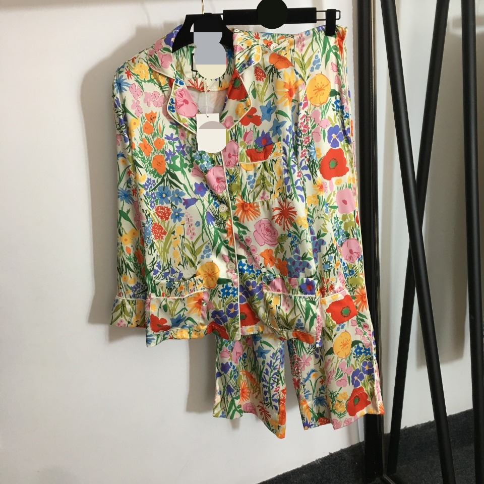 

625 2021 Minlan Style Spring Summer Brand Same Style Two Pieces Sets Pants Lapel Neck Empire Long Sleeve High Quality meiyi, Customize