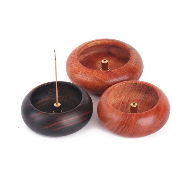 

4Holes Incense Burner Holder 1 Hole Mini Round Incense Stick Buddhist Statue Censer Plate For Sticks Cone Supply