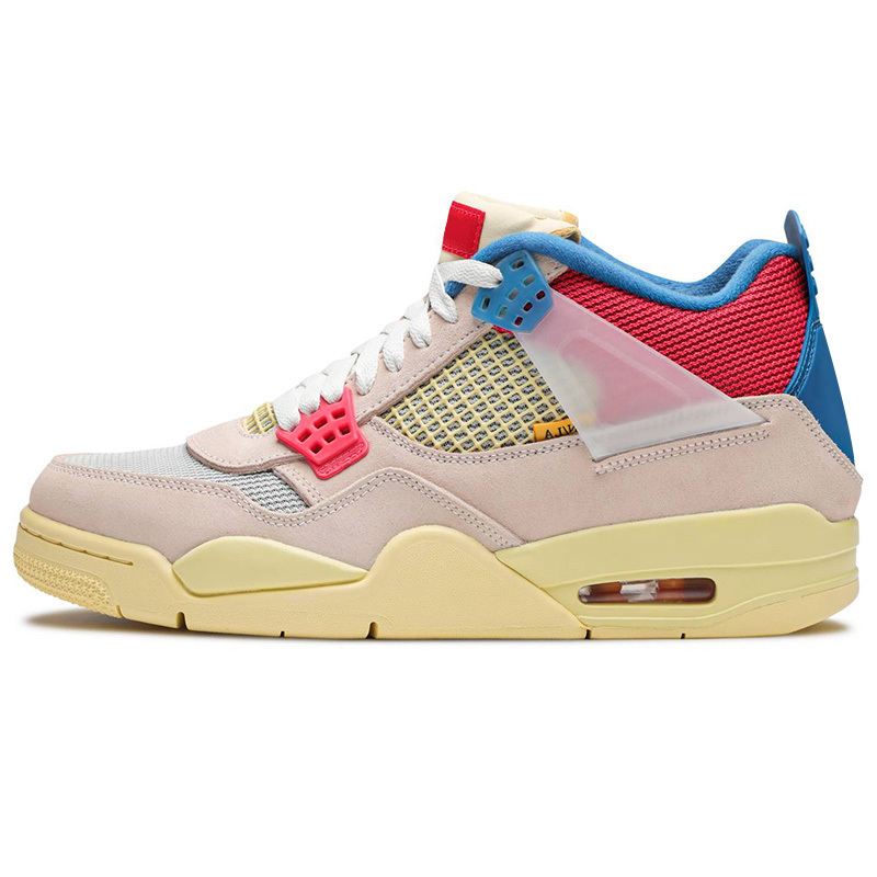 

uality Jumpman 4 Guava Ice 4s With Box Women Mens Basketball Shoes Taupe Haze Sail Travis Fire Red White Cement Trainers