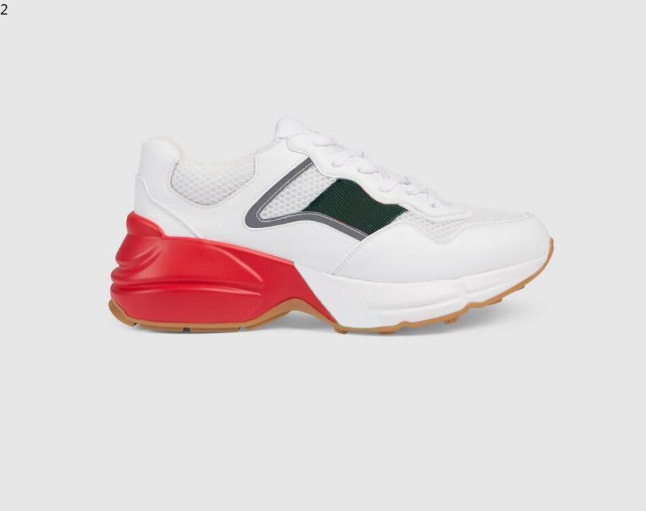

G shoes Luxury Designer Multicolor series Rhyton Men Women Casual Shoes Sneakers size with 35-45 mjkkk0002