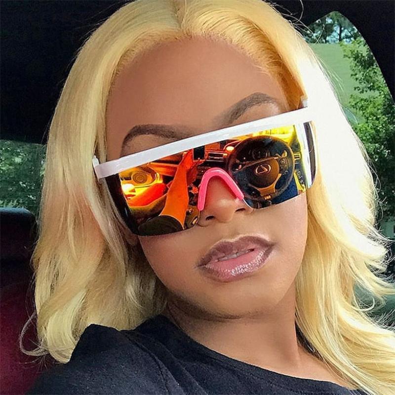 

Sunglasses EAEONXE 2021 Silicone Nose Protection Woman Outdoor Protective Sports Sun Glasses Anti-ultraviolet