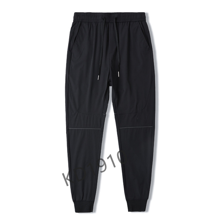 

New 20ss Mens Designer Pants Branded Sports Pant Top Quality Fashion Side Stripe Sweatpants Joggers Casual Streetwear Trousers Clothes, Black