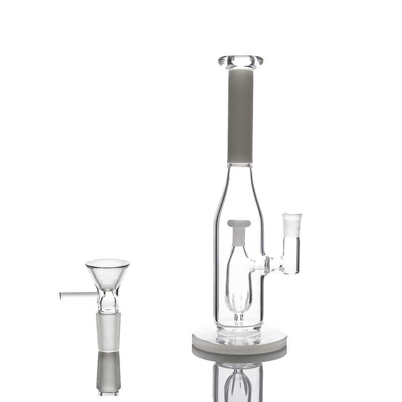 

Glass bong water pipe hookah baseball shape 14mm smoke bowl joint is white and flawless,ice catcher filter bubble machine dab rig oil rigs factory direct sale