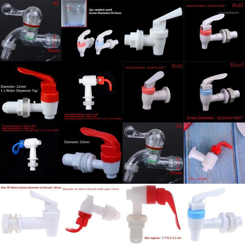 

Bathroom Sink Faucets Quality Push Type Plastic Faucet Tap Replacement Spigot For Home Beverage Water Dispenser Wine Barrel 1/2pcs