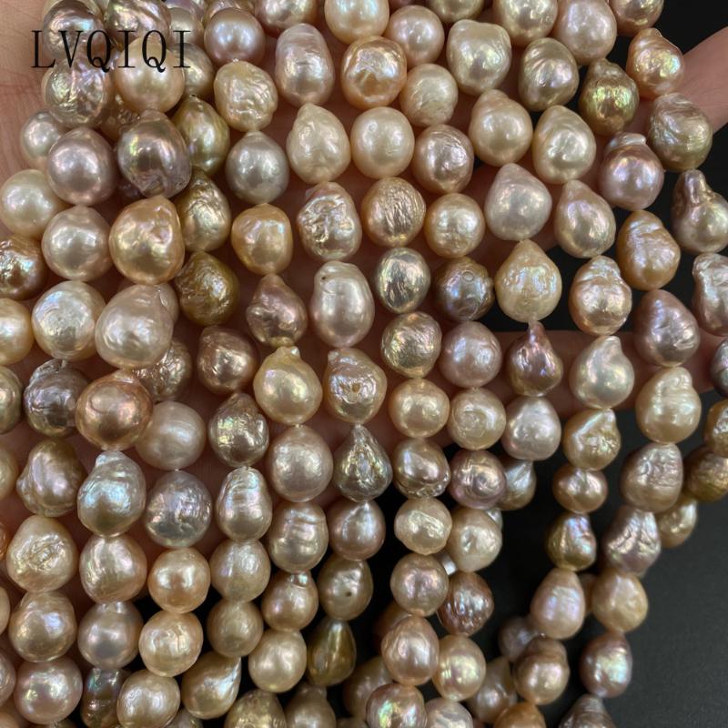 Natural Rectangle Nuclear Edison Pearls DIY Loose Beads for Jewelry Making 15" 