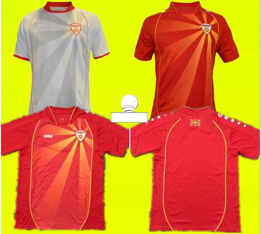

21 22 North Macedonia soccer jersey Pandev 2021 2022 maillot de foot national team Jahovic ALIOSKI IBRAIMI ELMAS Enis Bardhi Men football shirt home away 3rd, Yellow