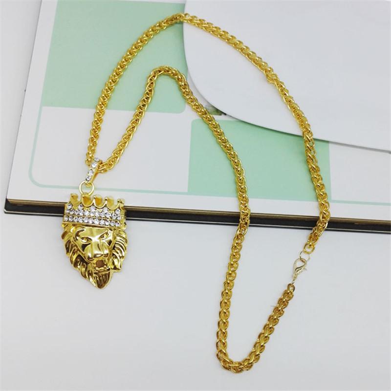 

Pendant Necklaces Steel Soldier Drop Hip Hop Man Necklace Punk Skull Men Jewelry Accessories HL04 2 Orders