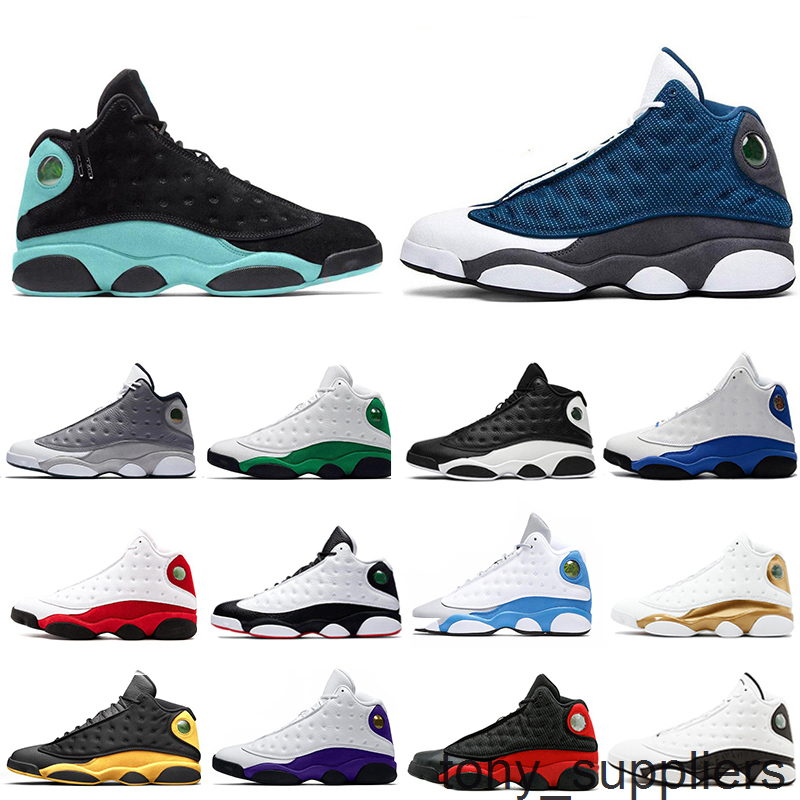 

Basketball Shoes 13 13s Island Green Reverse He Got Game Bred Chicago Flint Men High Quality Black Cat Hyper Royal Sneakers 7-13