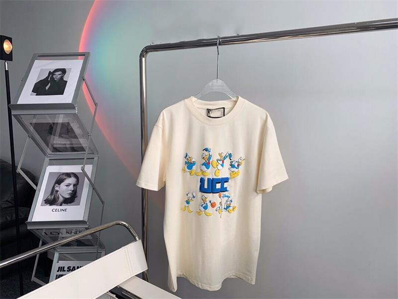 

High quality manufacturers direct new brand designer short sleeve fashion print T-shirt for men and women casual outdoor clothing S-5XL #M7, White;black