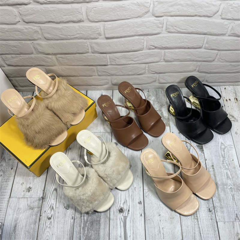 

Designer Womens Shoes Sandals Slippers Slides High Heels Luxury Top Flat Leather Rubber Jelly Shoes Shallow Flip Flops Casual Baotou Women Shoe 35-40, Foam bubble