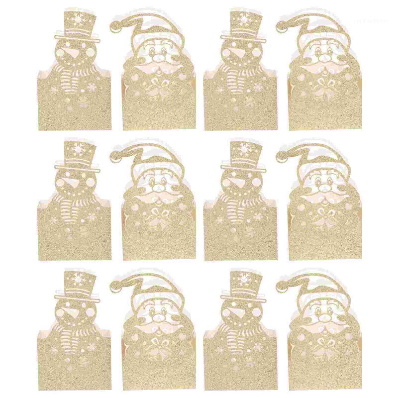 

Gift Wrap 20pcs Xmas Folding Golden Candy Box Christmas Tree Decorative Wrapping