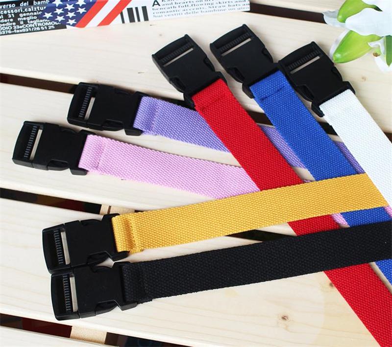 

Belts Sale High Quality Colorful All-match Long Canvas Belt Iron-free Women Simple Solid Color Korean Riem, Black;brown
