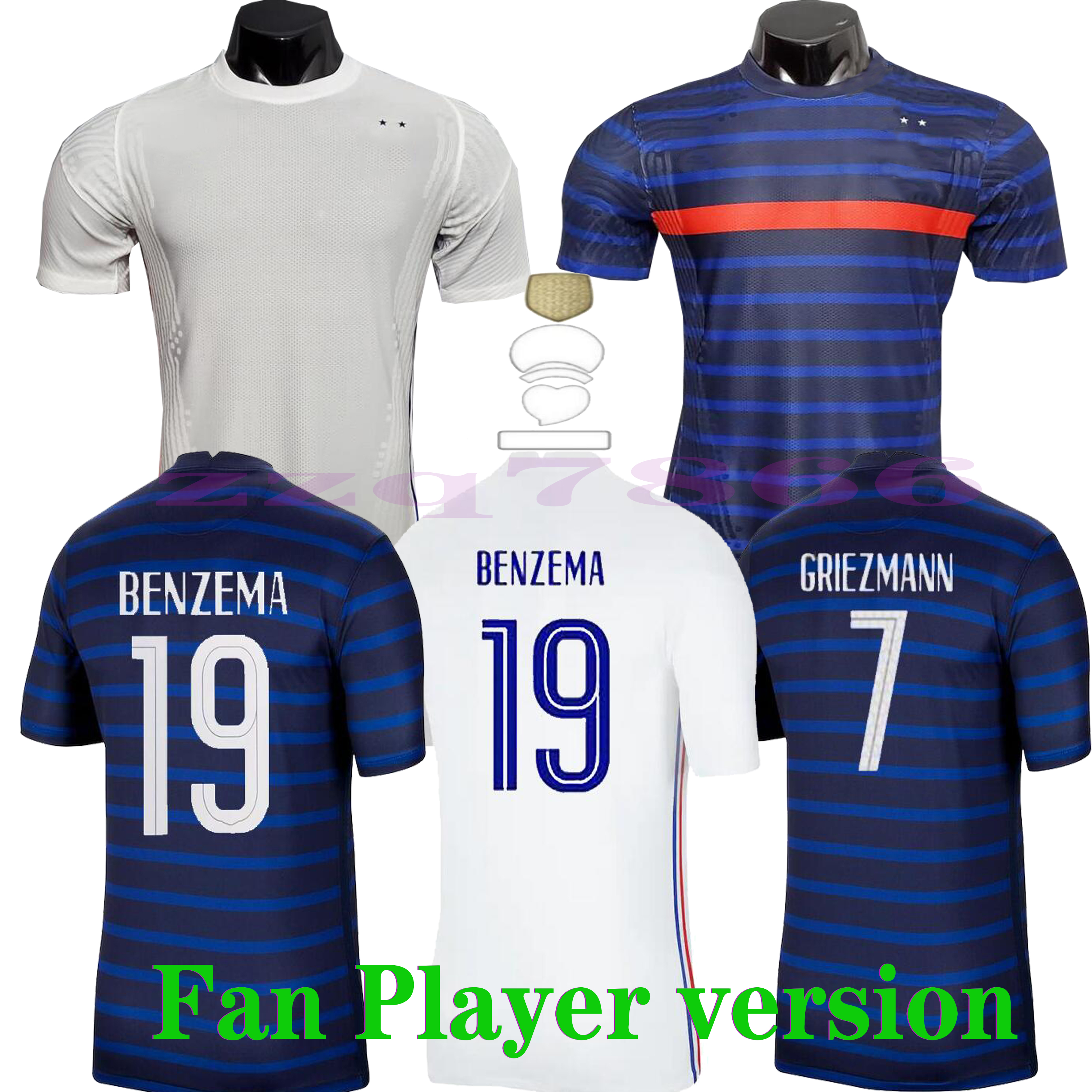 

Euro 2021 cup BENZEMA MBAPPE GRIEZMANN FRANCE soccer jersey POGBA GIROUD KANTE Maillot de foot equipe Maillots football shirt uniforms la 20 21 men + kids woman kit, Beige