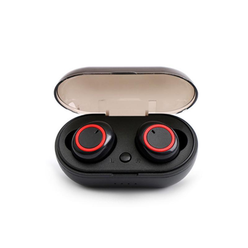 

Headphones & Earphones Y50 TWS Bluetooth Earphone Wireless IPX7 Waterproof Bass Stereo Headset Sport Earbuds With Charging Box For Phone