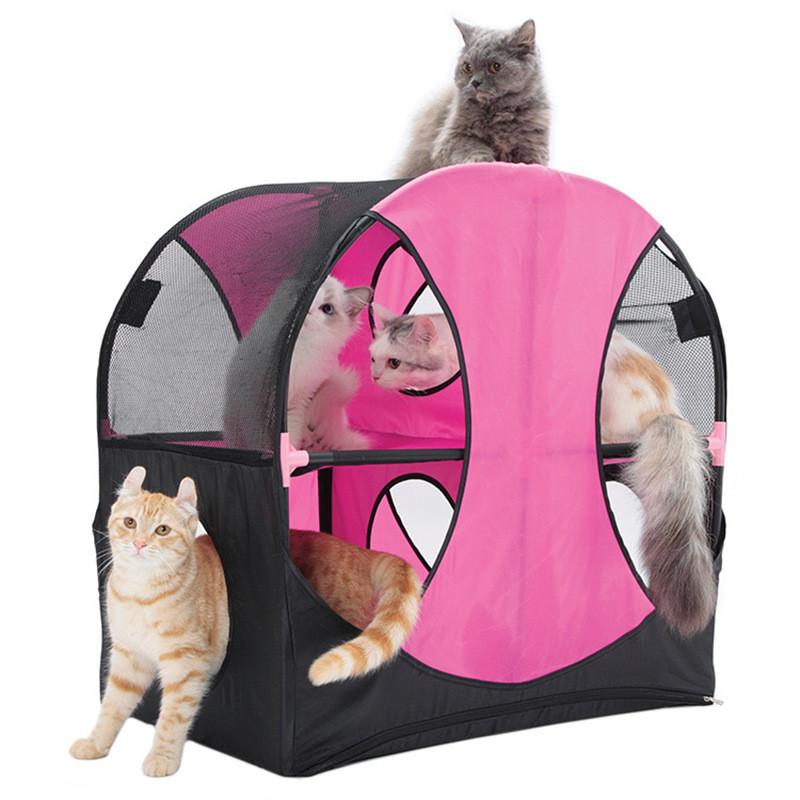 

Pet Toys for Cats Toy Large Cat Tunnel Scratch Board Tent Ferris Wheel Pet Play Toy Interactive Hide-Seek Kitten Supplies