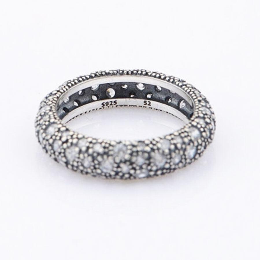 

Factory wholesale 925 Sterling Ring Silver Cosmic Stars Clear Cz Stones Fit Jewelry Engagement Wedding Lovers Fashion Ring For Women