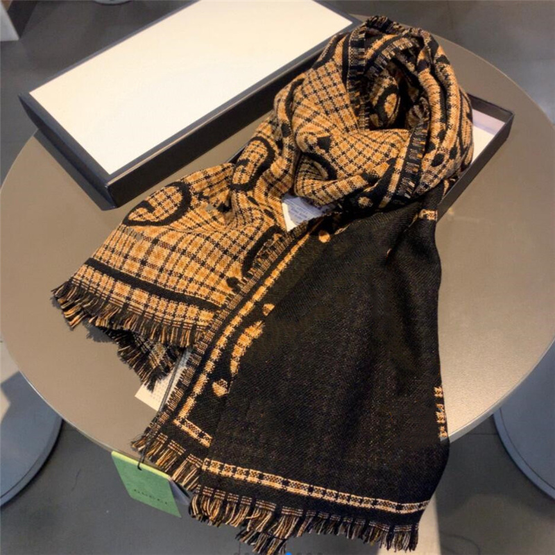 

winter scarf pashmina elegant scarves cashmere big letters design for man women shawl long neck 2 color quality, Blue;gray