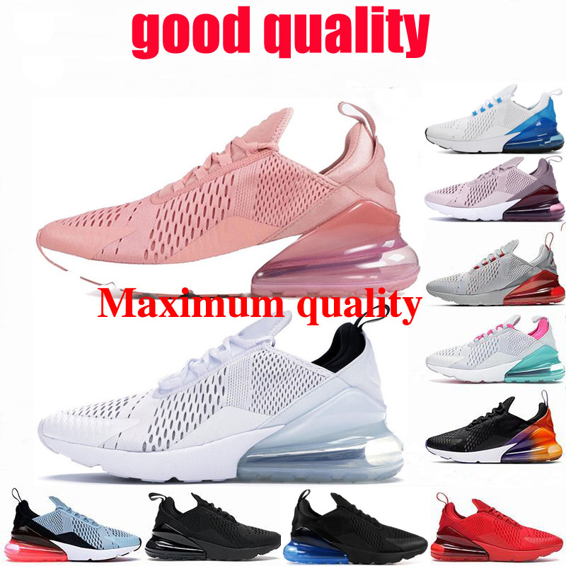 

270 Running Shoe Volt Orange Bred Be True Mens Women 270s Blue Barely Triple Black White Olive Photo Rose Sports Outdoor
