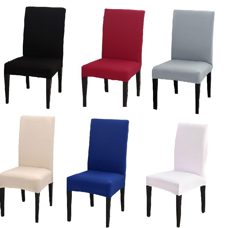 

2021 Fabric Chair Cover Big Elastic Seat Chair Covers Office Slipcovers Restaurant Banquet For Hotel Home Decoration