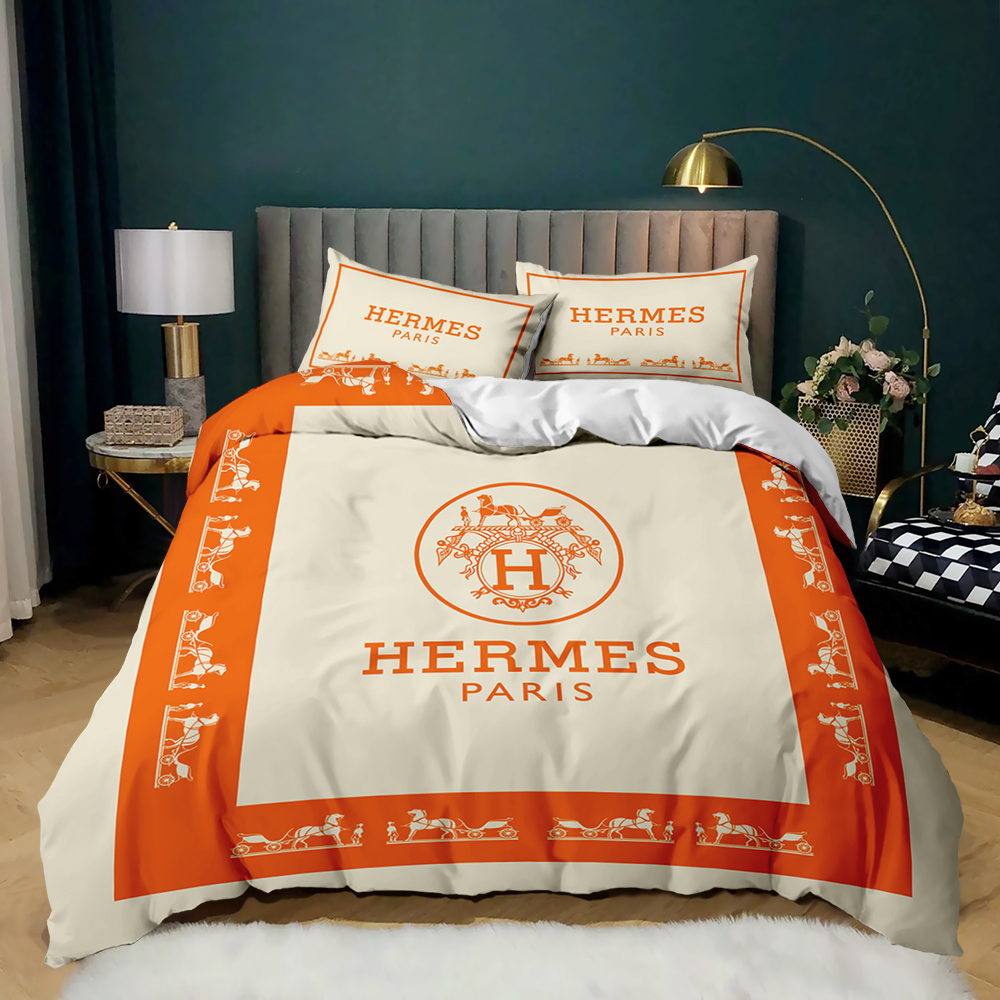 

Luxury design printed textile 3-piece set of bedding, soft modern style duvet cover, household items/holiday gifts/hotel, including 2 pillowcases, Bcb11a