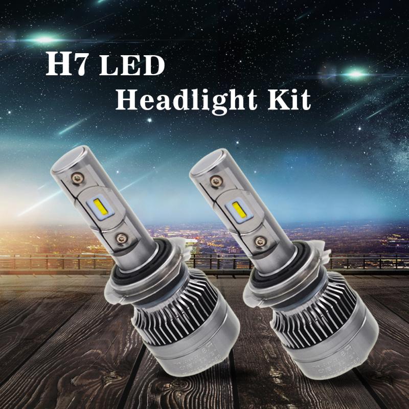 

Car Headlights SKYJOYCE H7 LED Headlight Kit Bulb Super Bright Spot 12V 5800K 28W 5800LM/Pair CSP Auto Headlamp