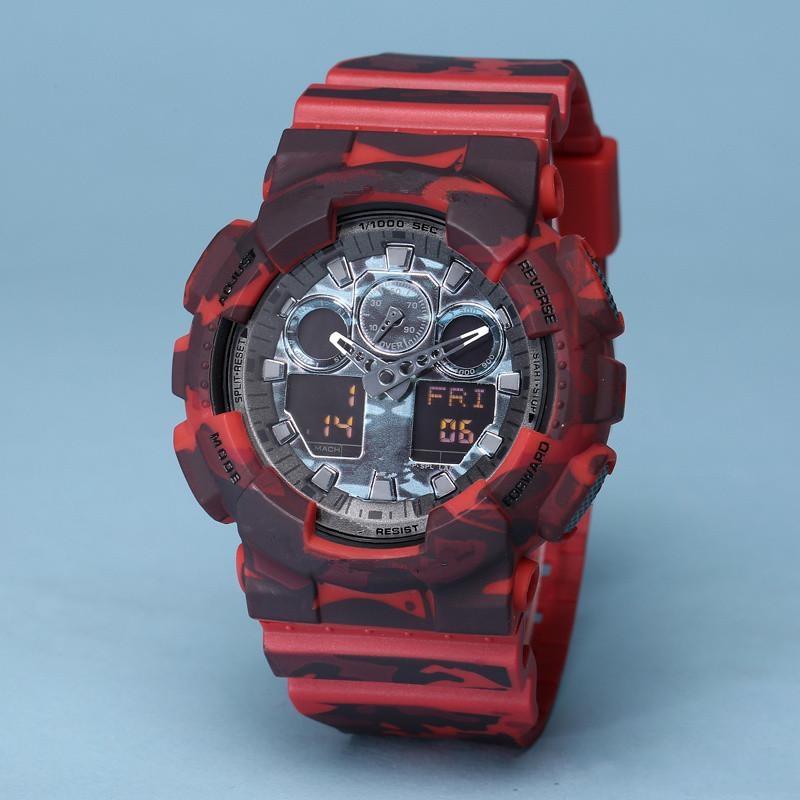 

100 High Quality Sports Men's Watch LED Digital Waterproof and Shockproof Casual Watche Hand Raise