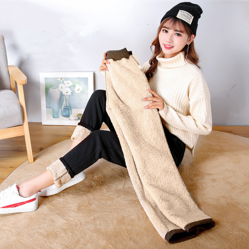 

2021 New Hot Winter Hare Women's Corduroy Breeches... Jogger Sweatpants... Woman's Pants Autumn Down... Cotton... Straight Pants. Fjeq, Dark gray1