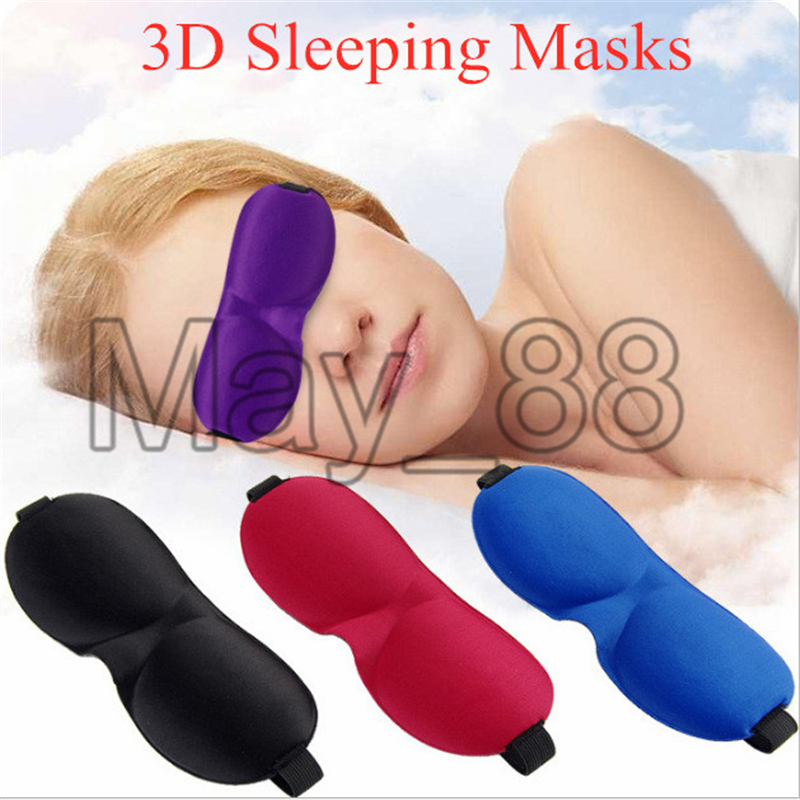 

3D Sleep Masks Natural Sleeping Eye Mask Padded Shade Cover Travel Relax Blindfolds Eye Cover Sleeping Mask Eye Care Beauty Tools