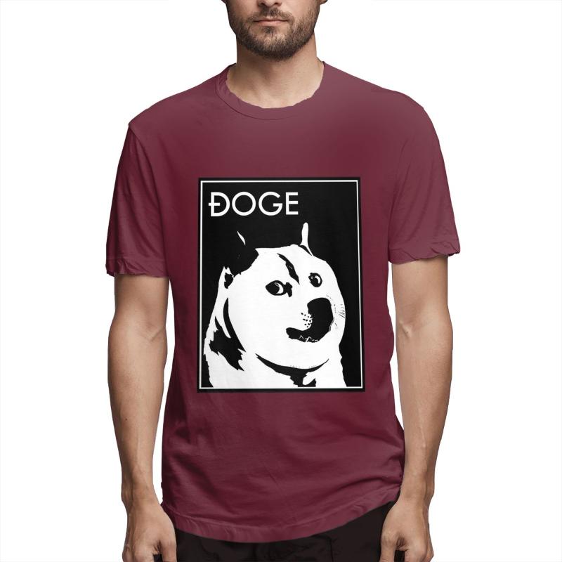 

Fashion Trend Style Men' T-Shirts DOG Vintage Short Sleeve Tees Shirts Crewneck 100% Cotton Party Clothing Simple Versatile Tops, Dark grey