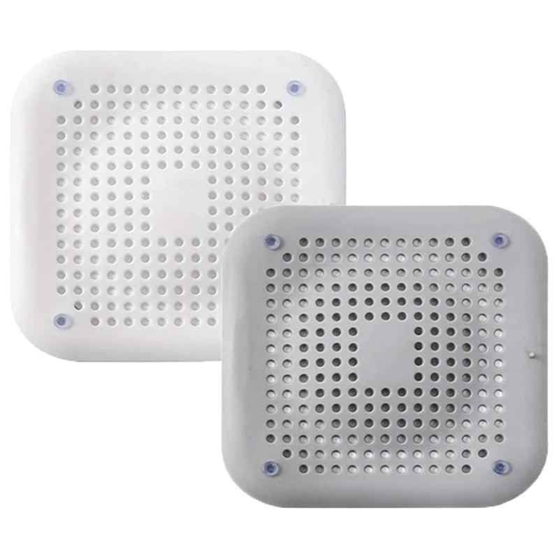 

Other Bath & Toilet Supplies Drain Hair Catcher, 2 Pcs Silicone Cover With Suction Cups, Stopper For Kitchen Bathroom And Laundry Room