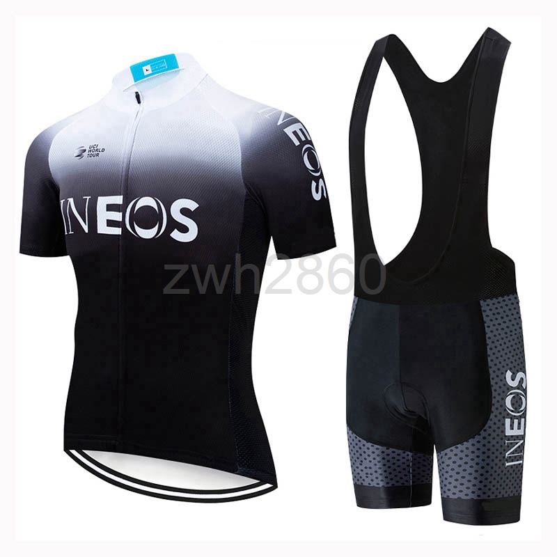 

Pro Team INEO Men Cycling Jersey Sets Cycling Clothing Short Sleeve Bike Sets Maillot Ropa Ciclismo MTB Bicycle Kit 031310, Black;red