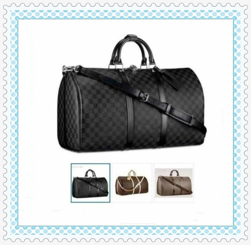 

LVLouisBagVitton Designer Handbag 55cm DUFFLE Man Travel Bag Mens Duffel Backpack Outdoor Luggage Bag Male Mes