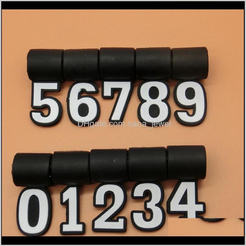 

Welcome Fast Shipping New 100Pcs Silicone Digital Number Pendant 0-9 For Baseball Softball Titanium Necklace Pendant Z6Hog I0Umg, Bronze;silver