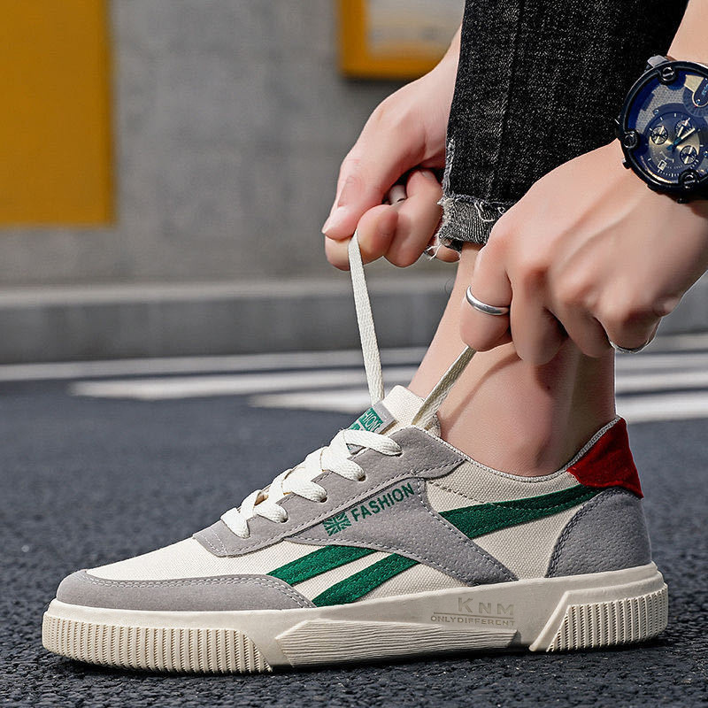 

Mens shoes spring 2021 casual sports men trendy ins super Korean style black white red shoe size 39-44, 01